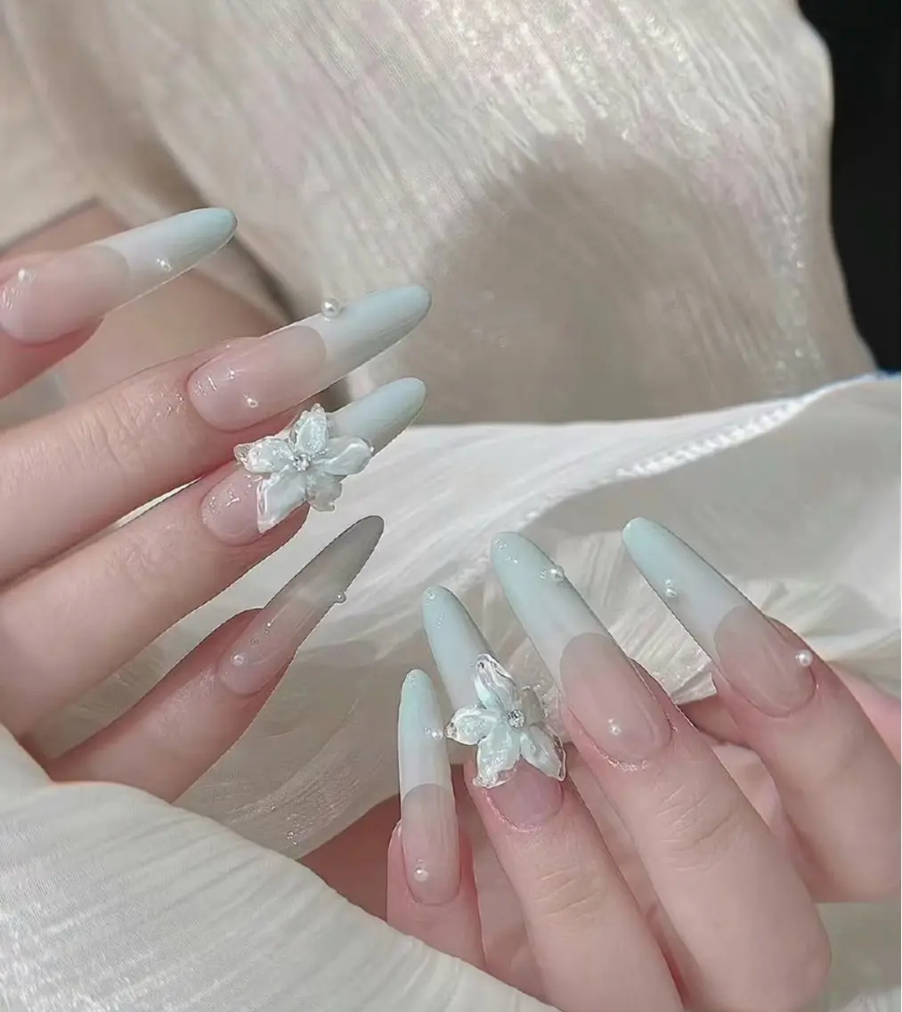ネイル ハンドネイル ラベンダー💖日暮里 ルル💖ネイルのネイルデザイン