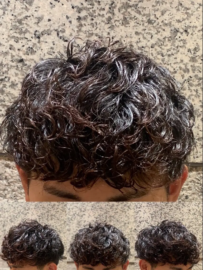 ビジネスパーマスタイルコースの写真