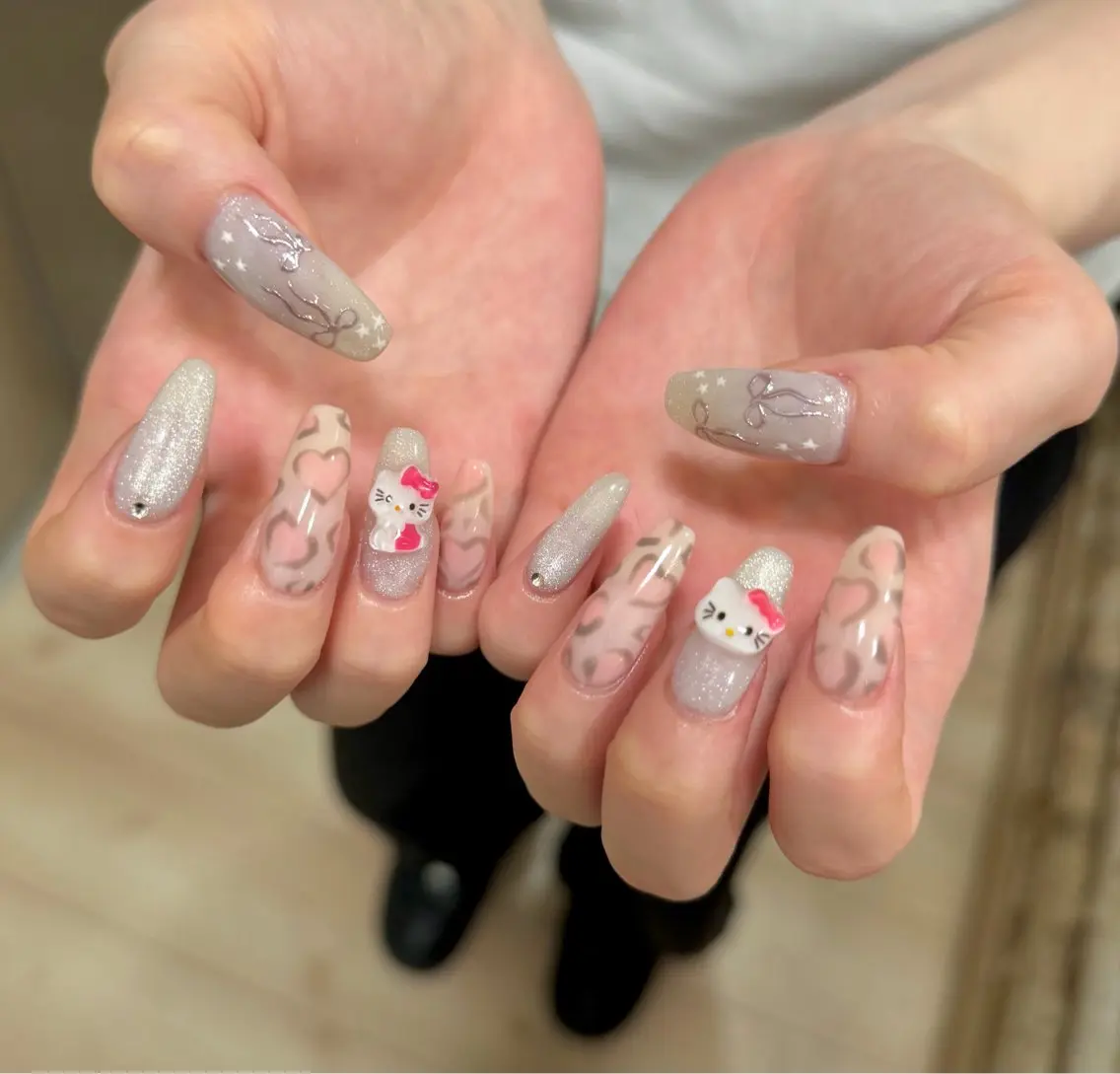 ネイル いちじゅう あおいのネイルデザイン