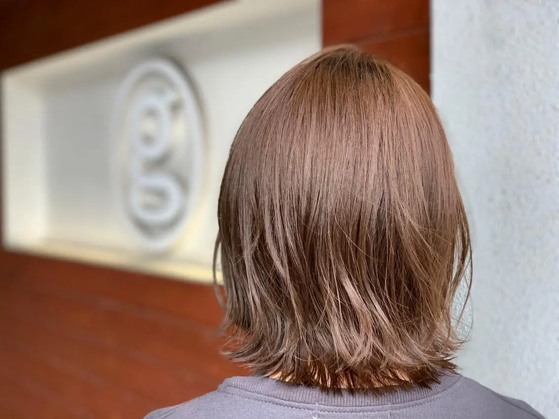ショート カラー カット ヘアカラー トリートメント IORI #韓国ヘア#髪質改善のヘアスタイル