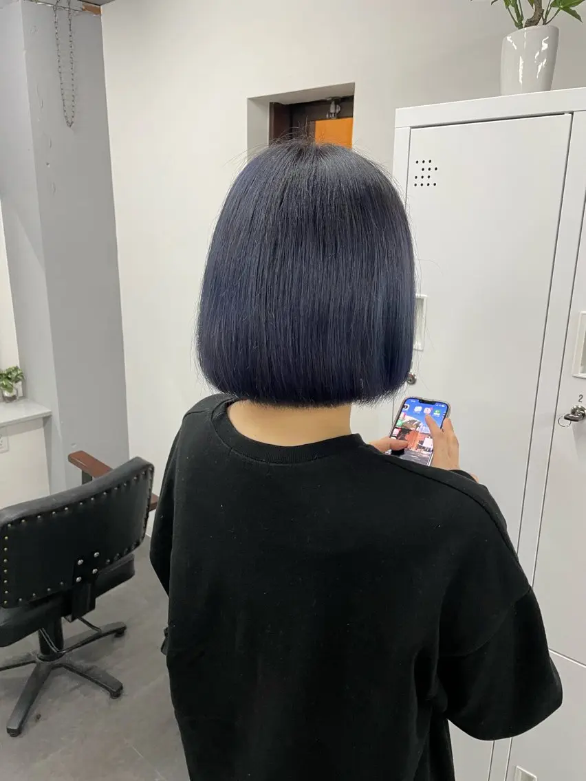 ショート ヘアカラー ♡透明感/艶カラー/ M a I ♡のヘアスタイル