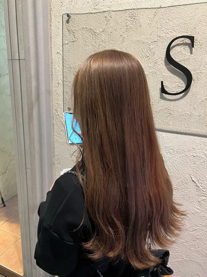 ロング カラー 透明感カラー ヘアカラー 髪質改善/ カラー石川翔大のヘアスタイル