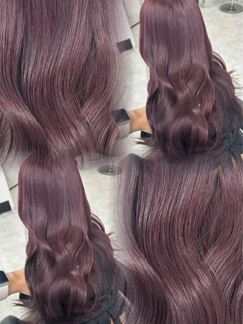 ロング Ma2Ri /ゆるふわ暖色カラーのヘアスタイル