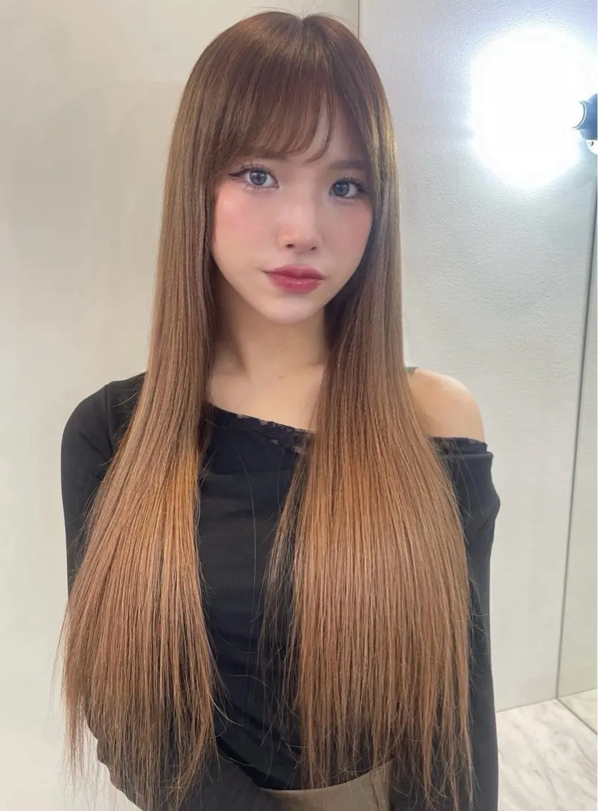 ロング シールエクステ特化 りこのヘアスタイル