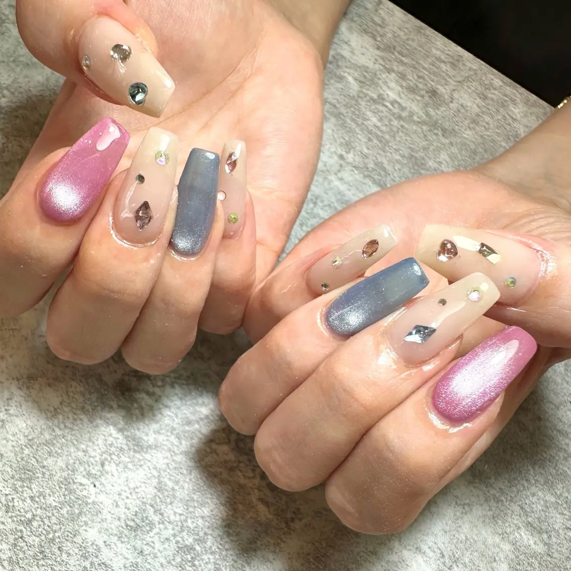 定額Aコース🤍(フィルインオフ、丁寧甘皮ケア)店内サンプル🫰🏻の写真