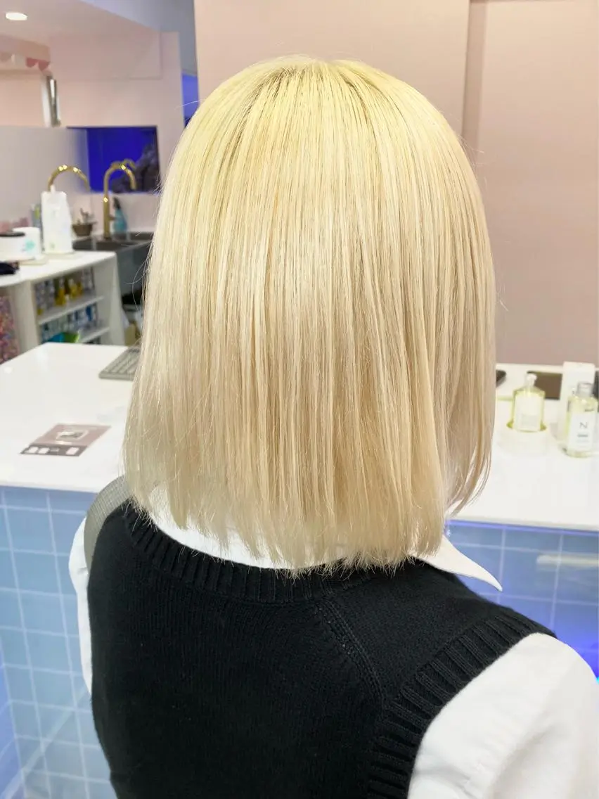 🫧ダブルカラー+2stepトリートメント(ブリーチ一回込み)🫧の写真