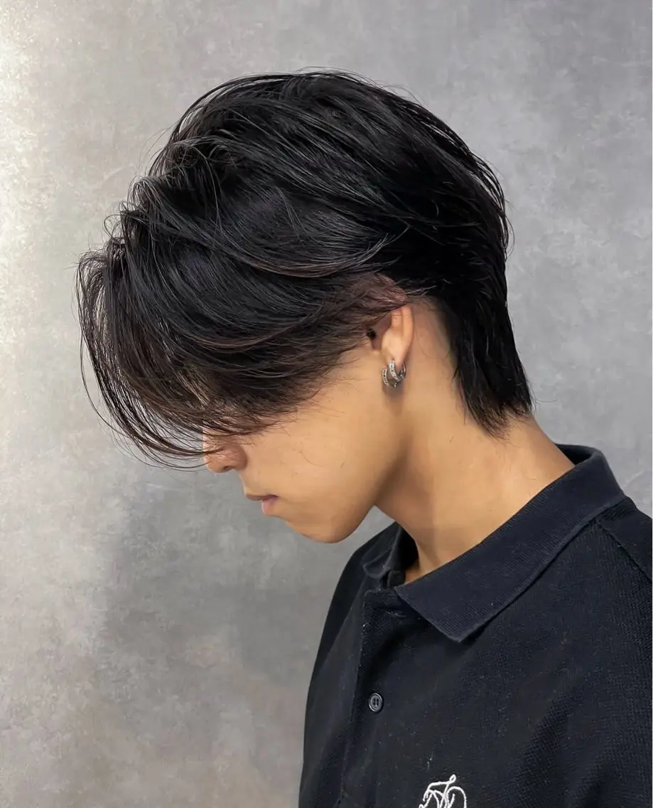 メンズ カット 縮毛矯正 トリートメント ✨髪質改善縮毛矯正✨ 二上裕太のヘアスタイル
