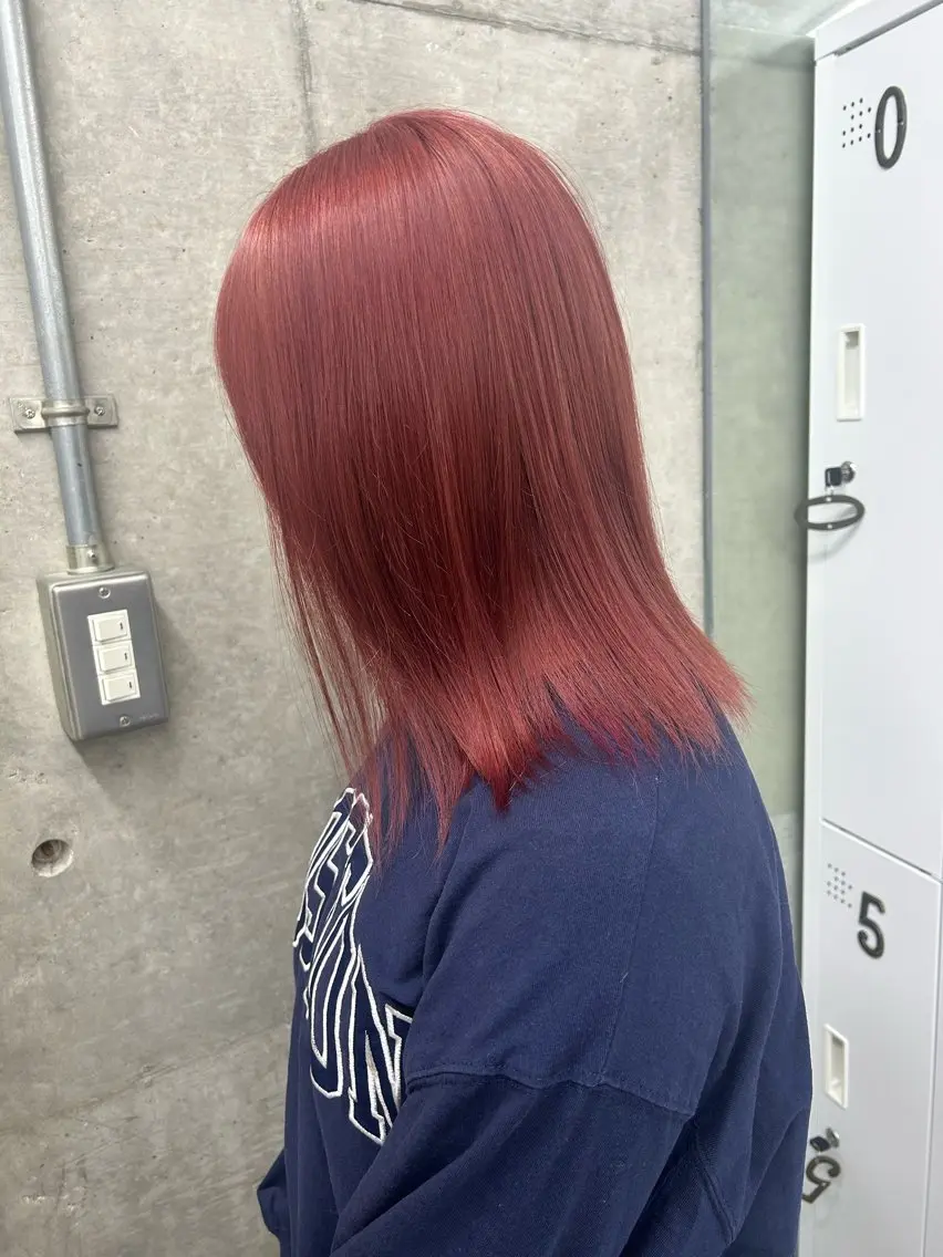 ミディアム カラー ヘアカラー トリートメント メンズ多数⚡ブリーチ 特化💚Acchonのヘアスタイル