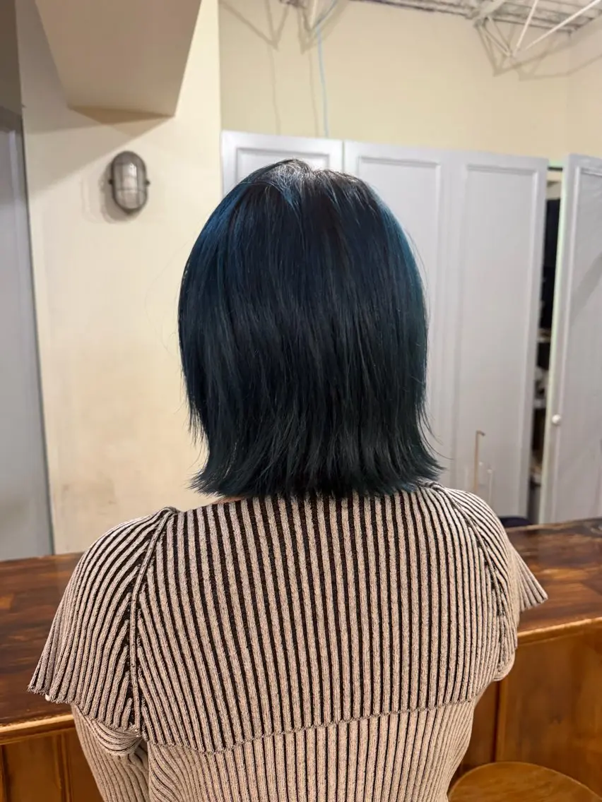 ミディアム カラー ヘアカラー トリートメント 🤩噂のMr.髪ポジ ティブ®️yu🤩のヘアスタイル