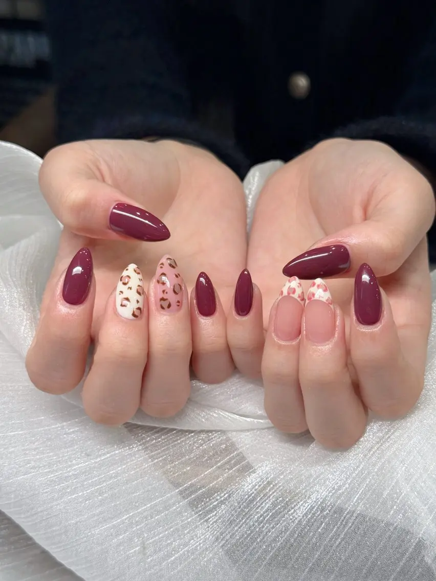 ネイル チークネイル フレンチネイル グラデーション 韓国ネイル マグネットネイル HANA NAILSのネイルデザイン