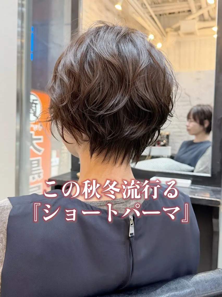 ショート パーマ パーマ 似合わせカット指名率 NO.1/髪質改善のヘアスタイル