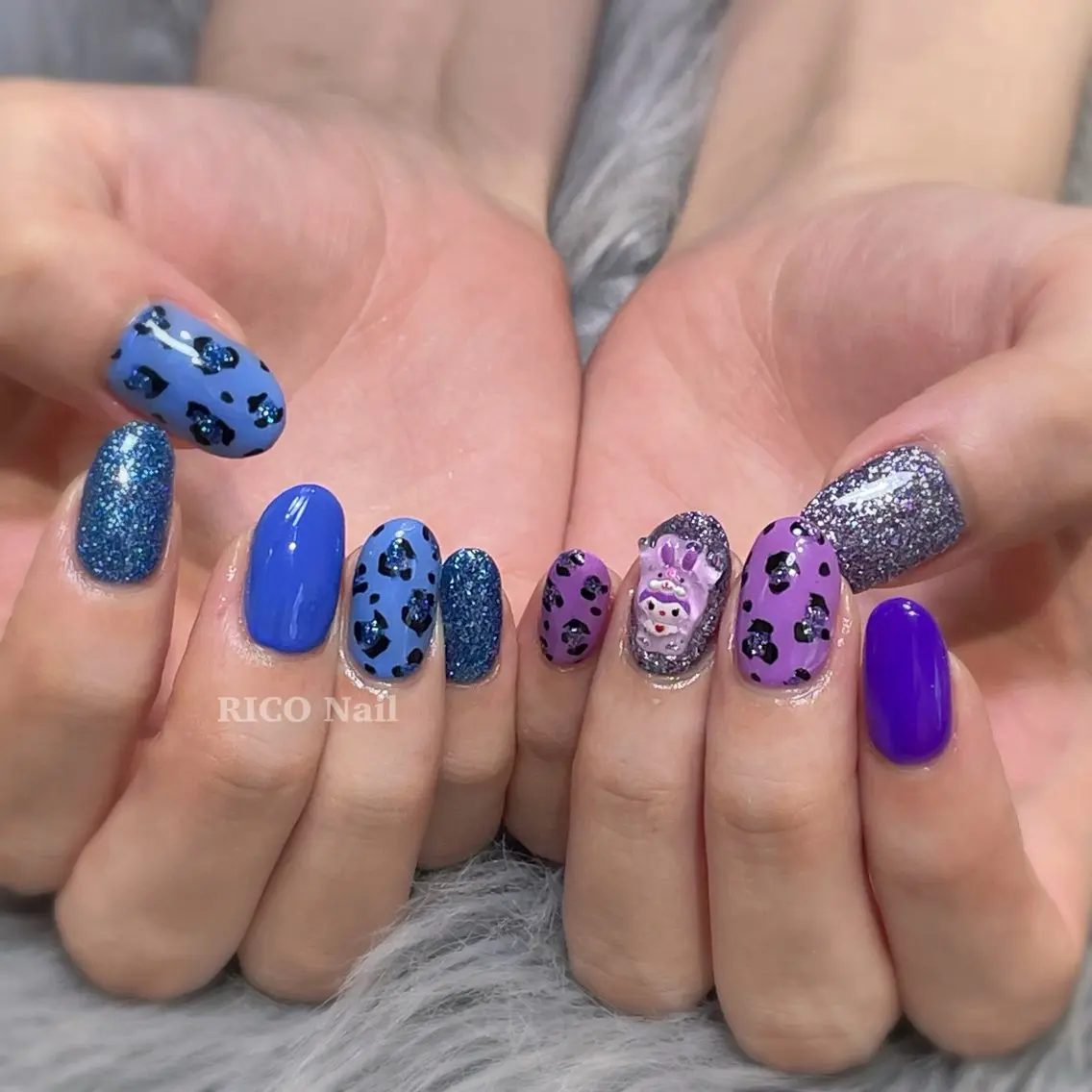 ネイル ハンドネイル RICO Nail パーツつけ放題🌈のネイルデザイン