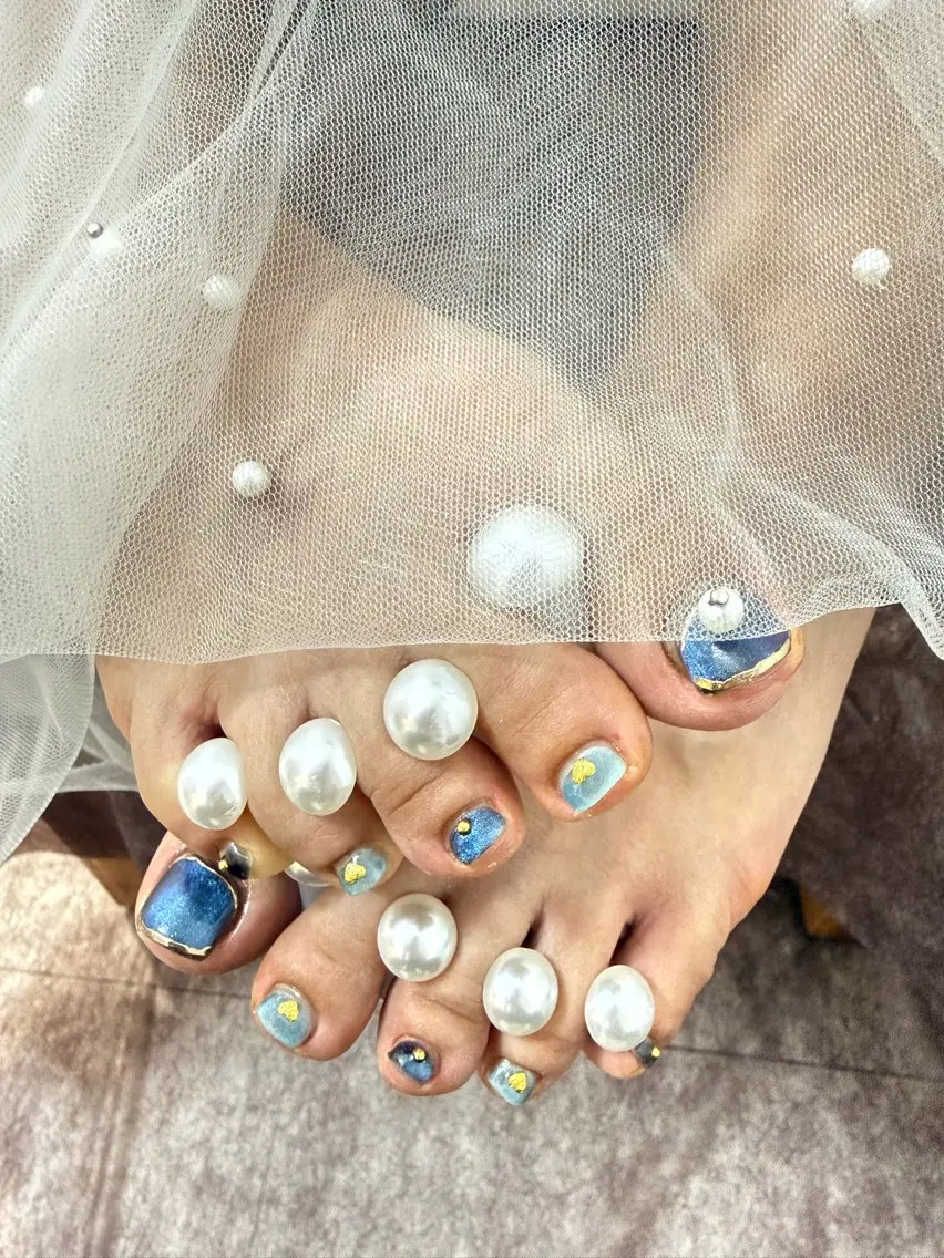 ネイル フットネイル Luxy YUKIのネイルデザイン