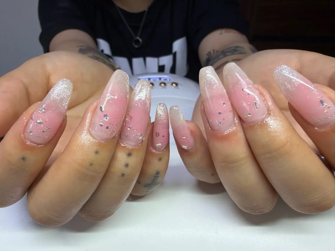 ネイル チークネイル ハンドネイル _55.nail_ MIKAのネイルデザイン