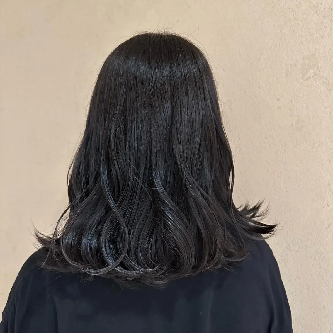 ミディアム カラー ヘアアレンジ 透明感カラー みなみ/韓国ボブ/ 韓国レイヤーのヘアスタイル