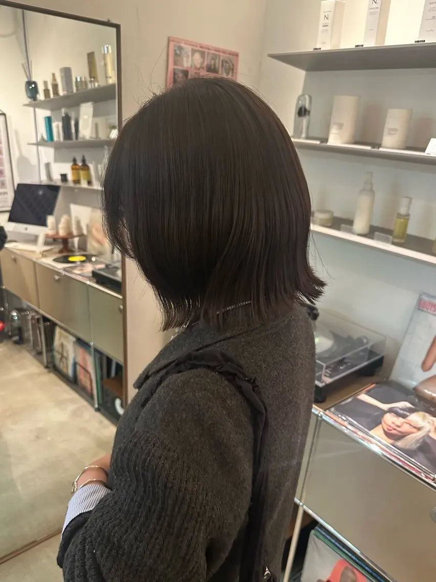 ショート カラー ヘアカラー カヨコ/ハイトーン /透明感カラーのヘアスタイル