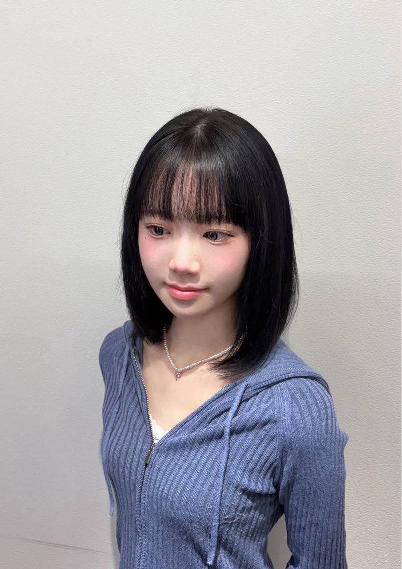 ミディアム ヘアカラー Misaki / 艶カラーのヘアスタイル