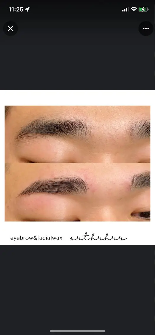 アイブロウ ハリウッドブロウリフト メンズアイブロウ 眉毛ワックス脱毛 HBL眉毛&フェイス WAX専門ハルヒラリの眉毛・アイブロウイメージ