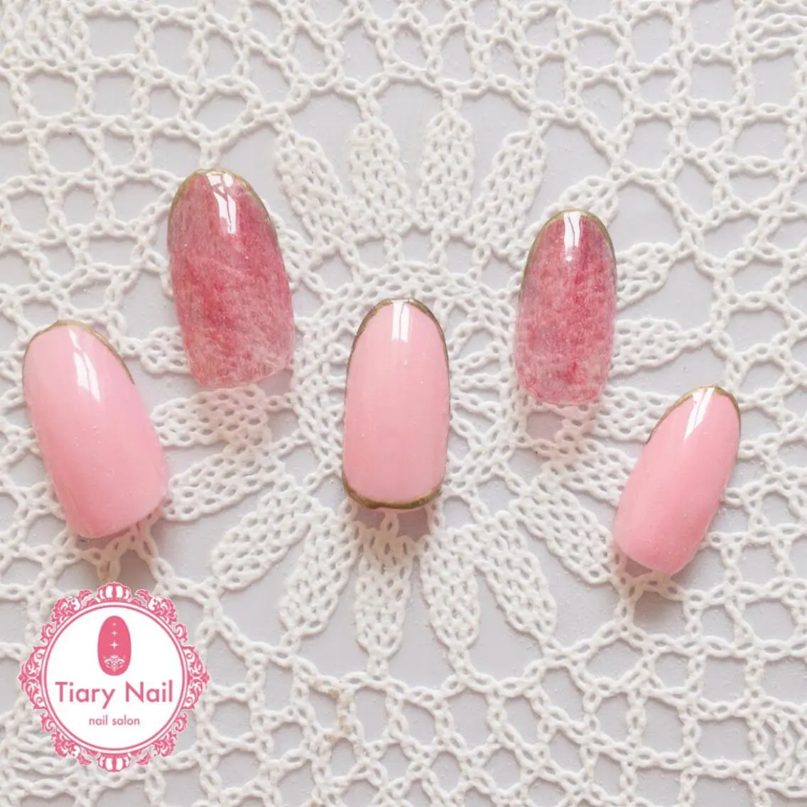 ネイル tiarynail K K🐼のネイルデザイン