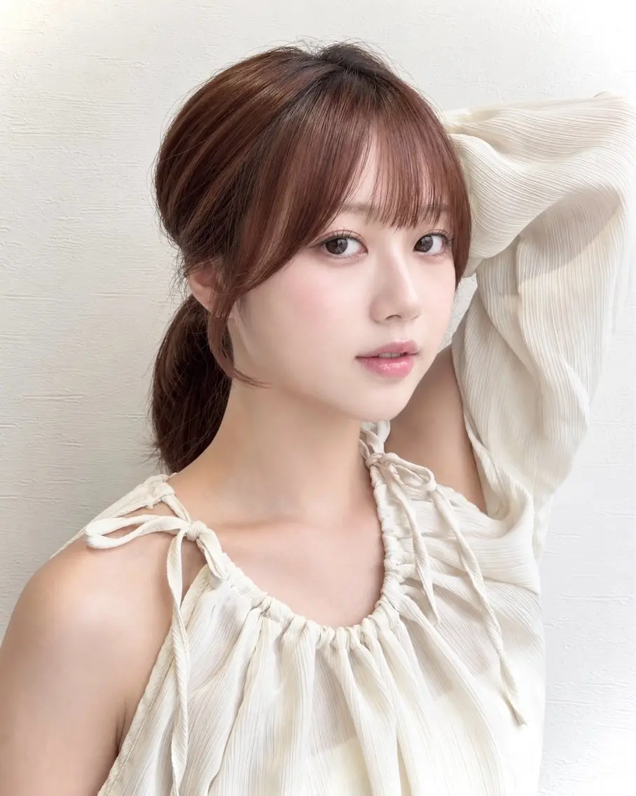 セミロング トリートメント 似合わせカット ×大阪心斎橋/みゅーのヘアスタイル