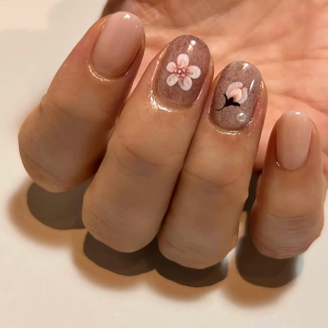 ネイル 桜ネイル FIORITURA Maikoのネイルデザイン