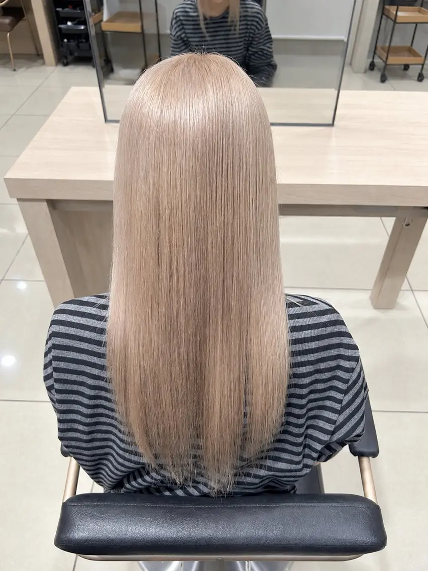 ロング カラー 森田 夢瞳のヘアスタイル