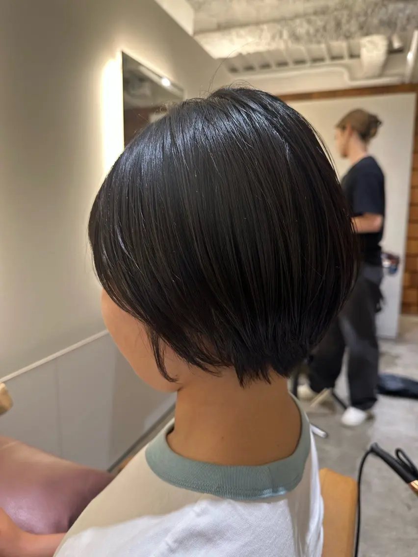 ショート ショートヘア 骨格診断/似合わせ カットあさみななこのヘアスタイル