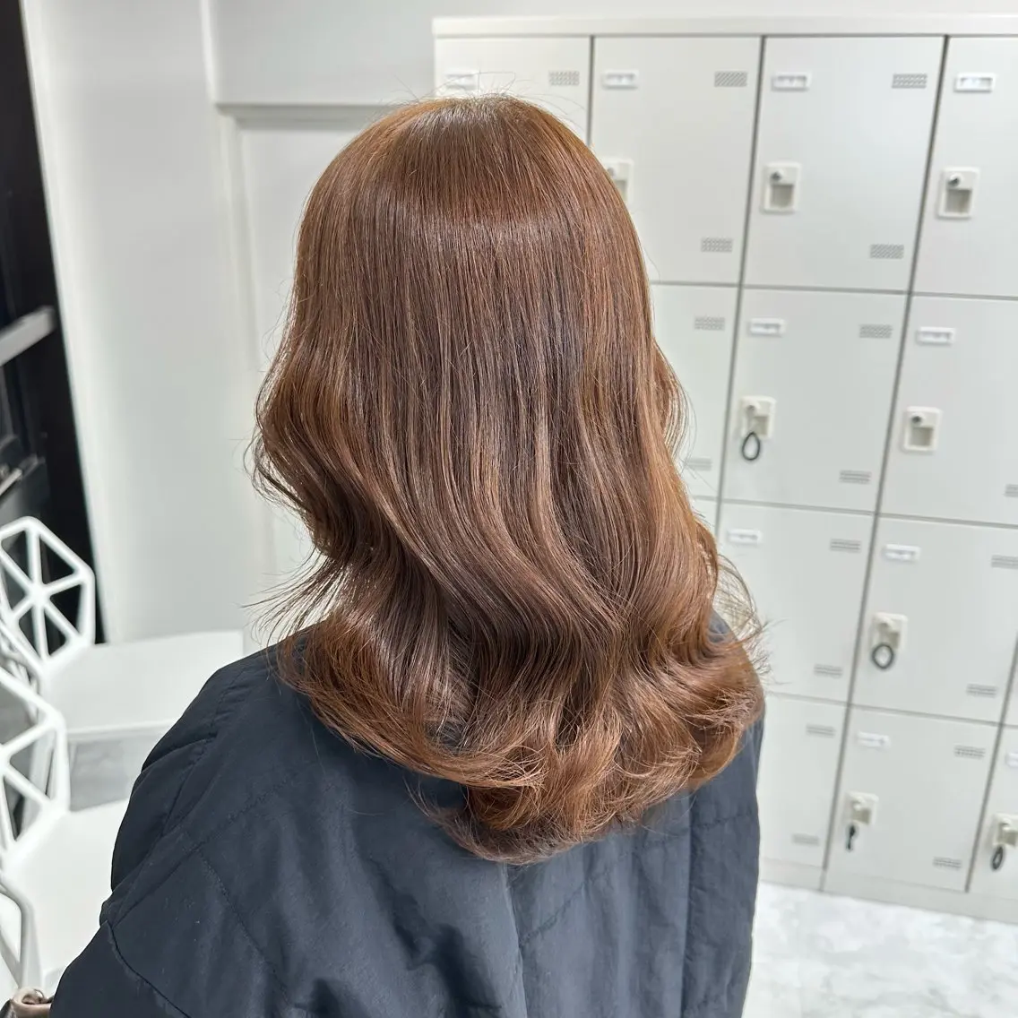ミディアム カラー レイヤーダブルカラー KYONのヘアスタイル