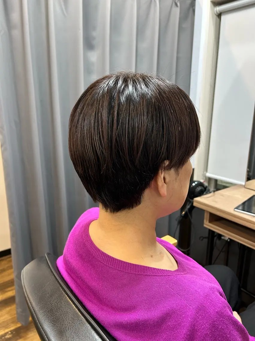 ショート カット TELA HAIR 永井のヘアスタイル