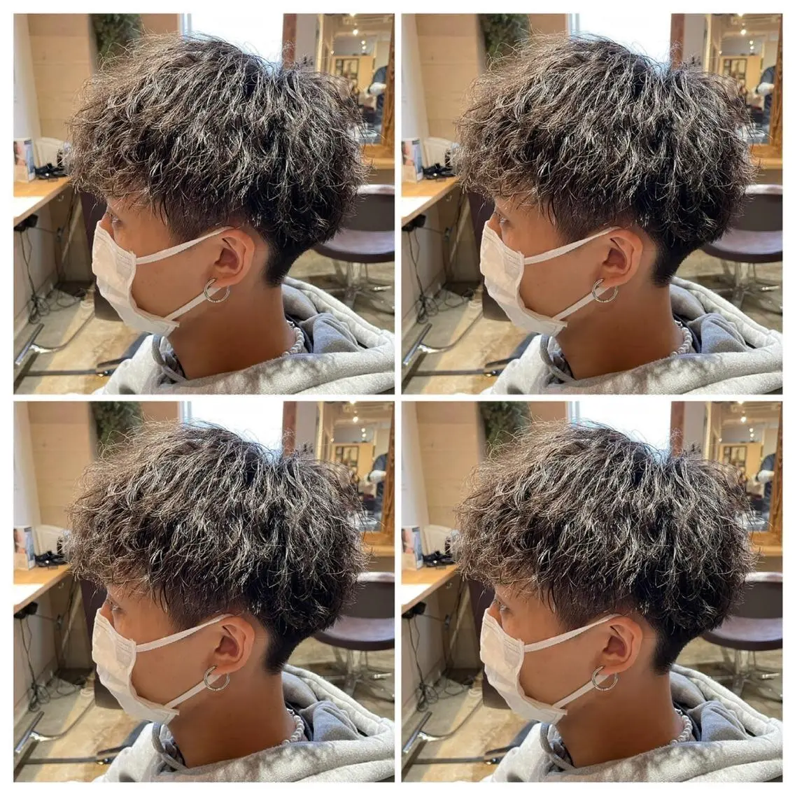 メンズ カット ヘアセット メンズパーマ特化 望月謙二郎のヘアスタイル