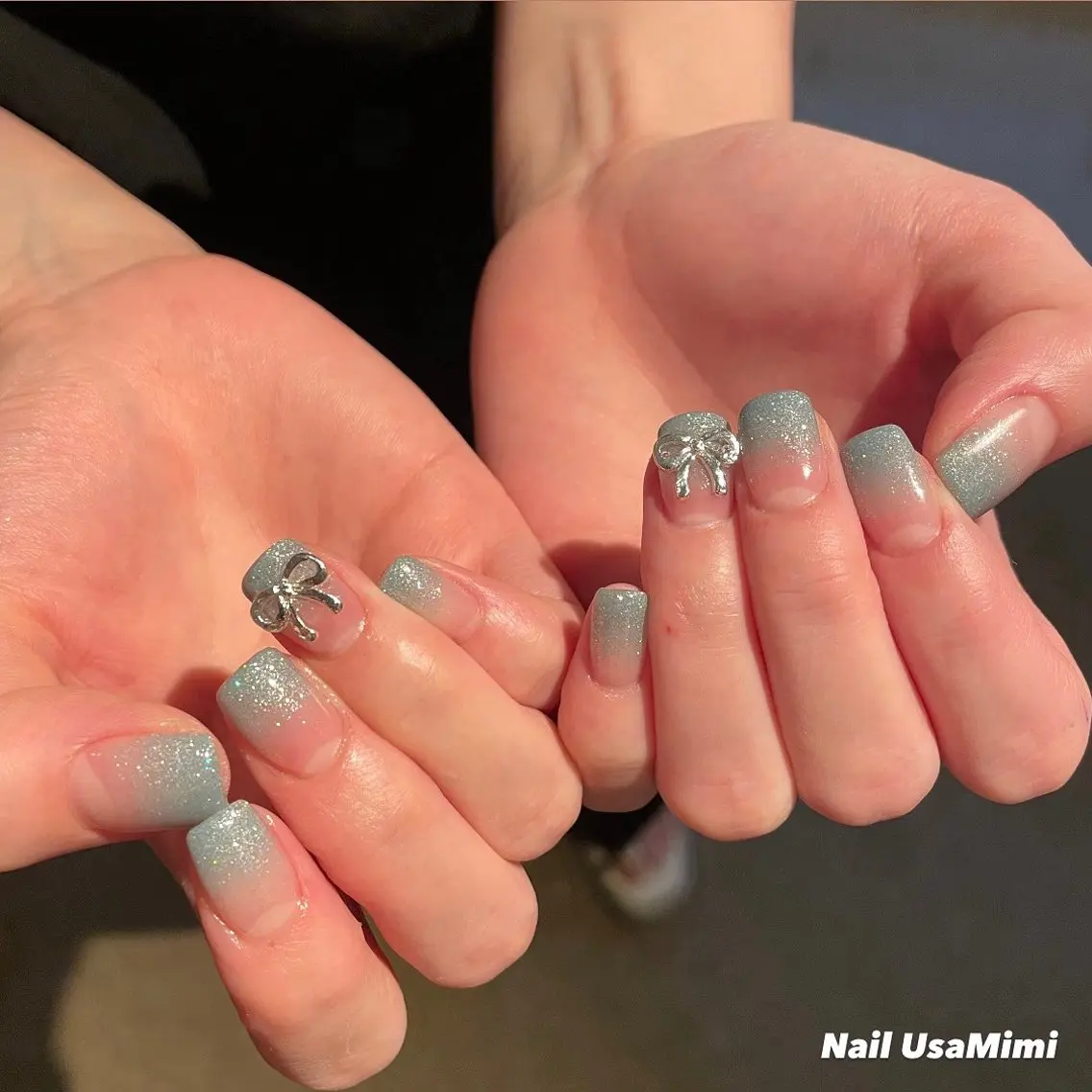 ネイル ラメ(グリッター) ラメグラデーション NAIL DOT STUDIO堺筋本町のネイルデザイン