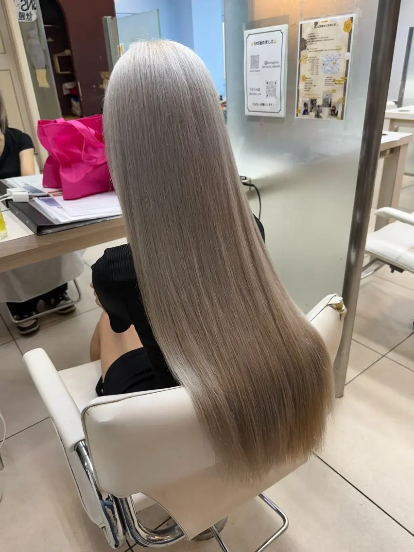 ロング カラー ヘアカラー ヘッドスパ どんな髪の悩みも解決 します✨田嶋俊一✨のヘアスタイル
