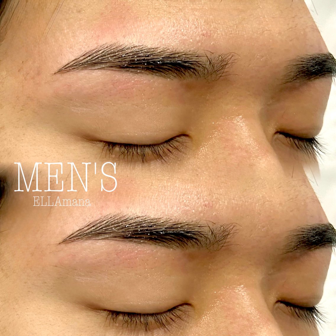 【ご新規様】👨🏻👦🏻メンズメニュー 清潔感UP⤴️アイブロウスタイリング (wax +カット)の写真
