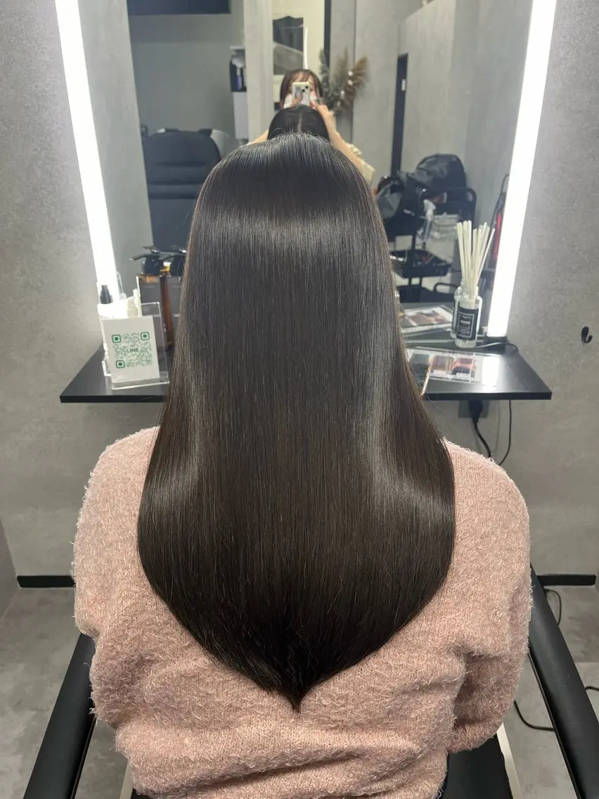 ロング トリートメント 髪質改善南船場店 藍のヘアスタイル