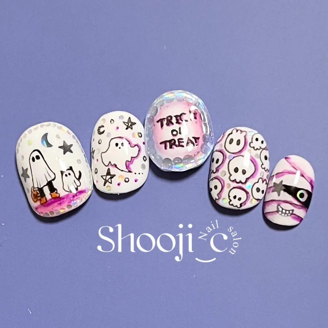 ネイル ハロウィン Shooji_c Nail salonのネイルデザイン