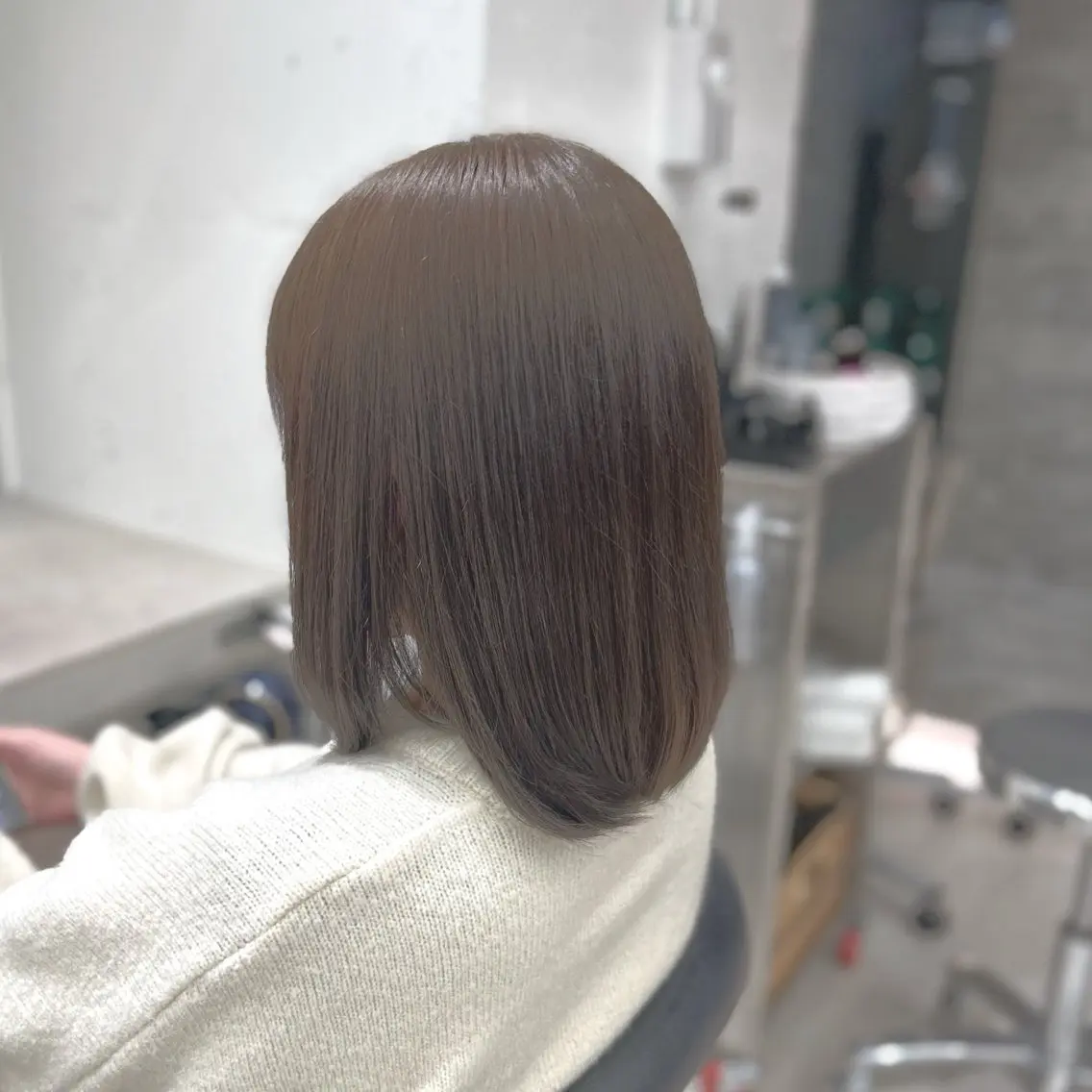 ミディアム 高林 史弥のヘアスタイル