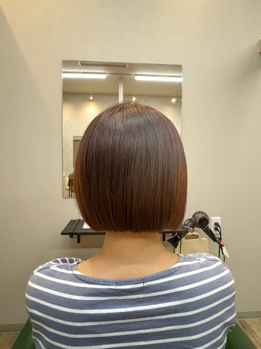 ショート ボブ 植松 小乃佳のヘアスタイル