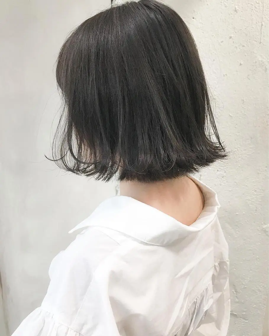 モード系ブルーアッシュ艶カラー限定 🩵🫧 （ブリーチ不可）の写真
