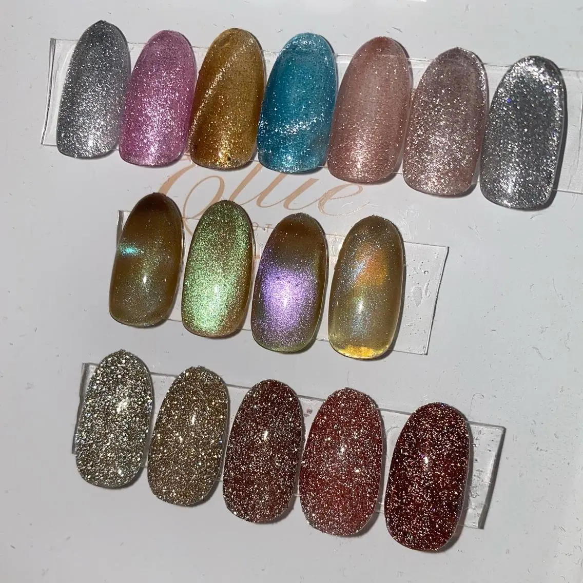 ネイル フラッシュネイル キラキラネイル マグネットネイル ワンカラーネイル S Nailのネイルデザイン