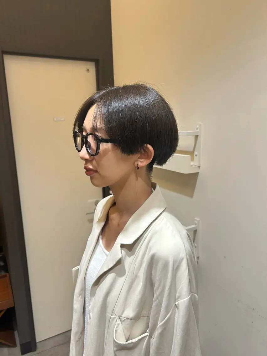 ショート hirano harukaのヘアスタイル
