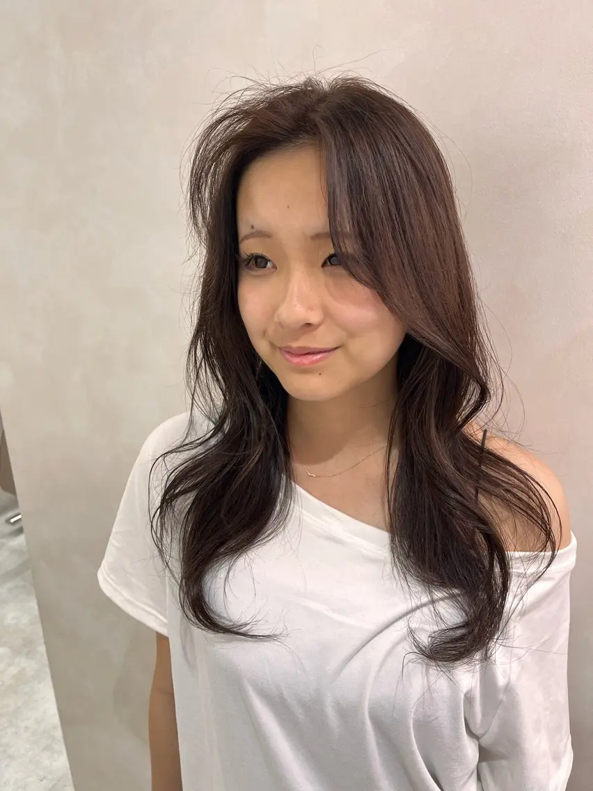 ロング カラー ヘアカラー 🧸垢抜けハイトーン 🫧𖤐⡱れんのヘアスタイル