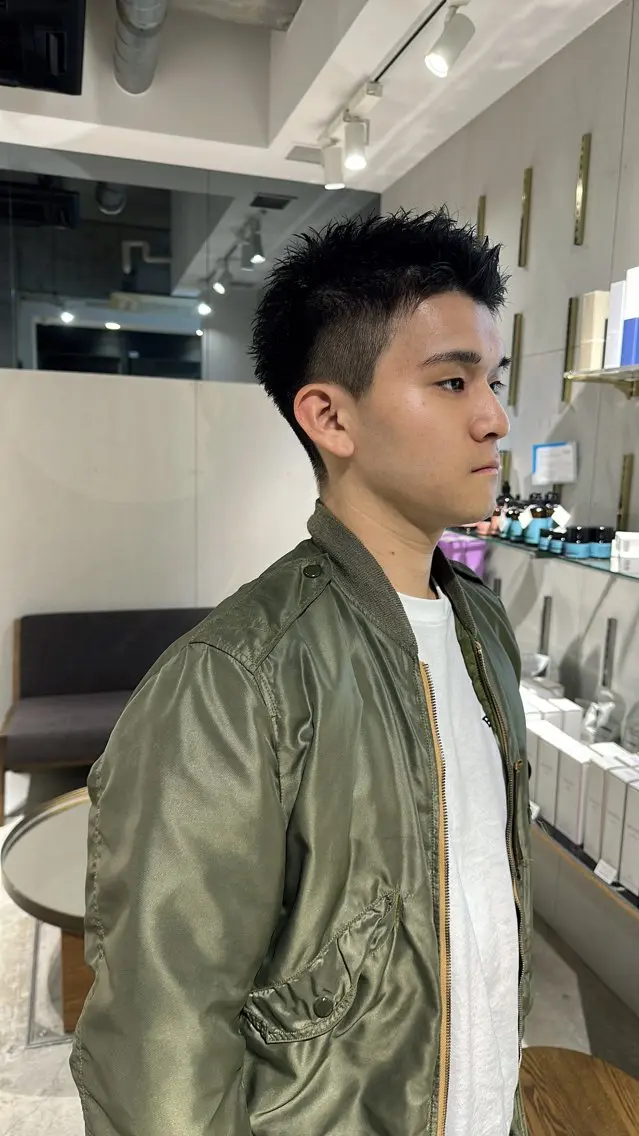 ショート メンズ ビジネス milli 佐藤 蓮 🤏のヘアスタイル