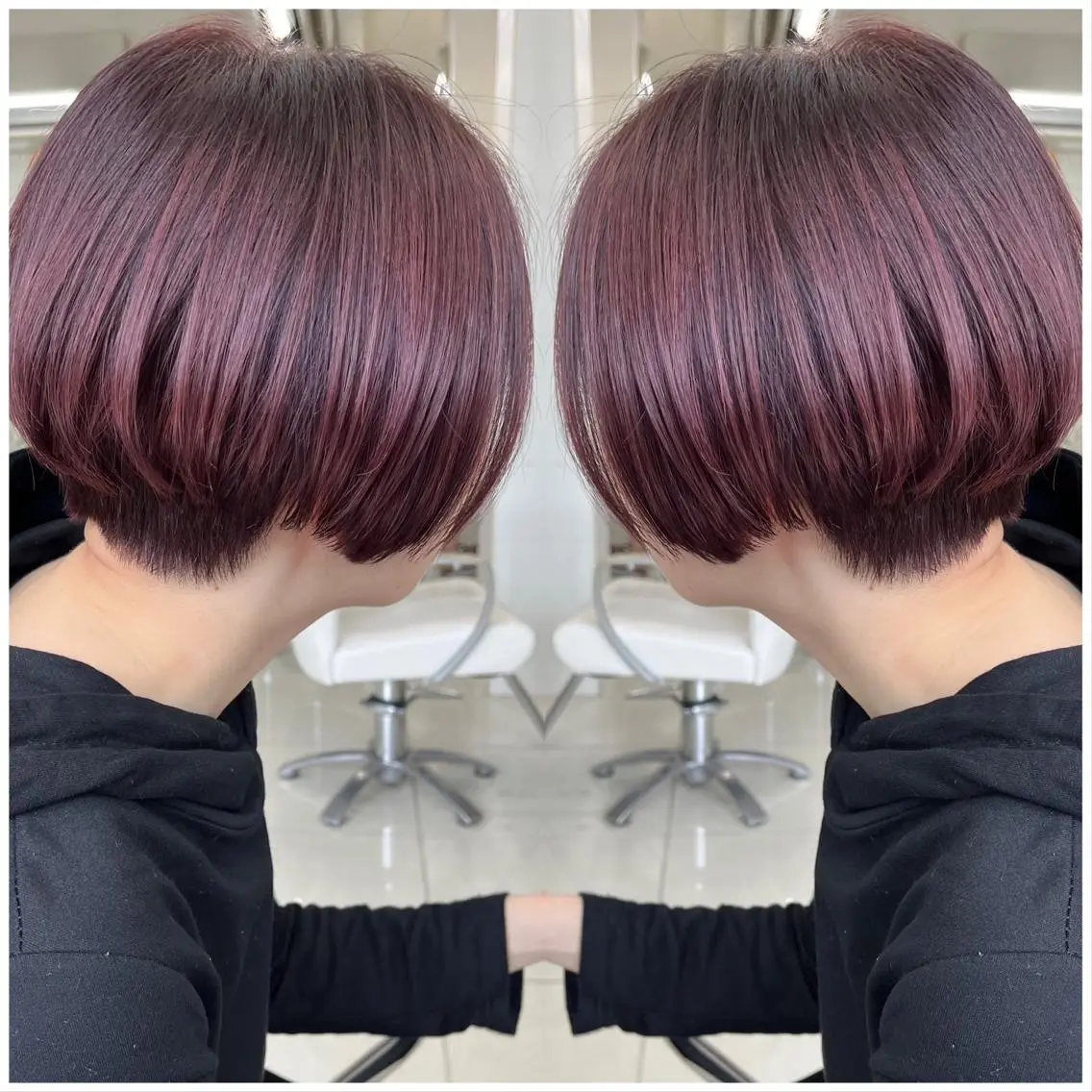 ショート カラー ブリーチ ケアブリーチ ダブルカラー ハイトーンカラー ショートヘア カット ヘアカラー トリートメント ハタケヤマヨシキ ／BOOTHのヘアスタイル