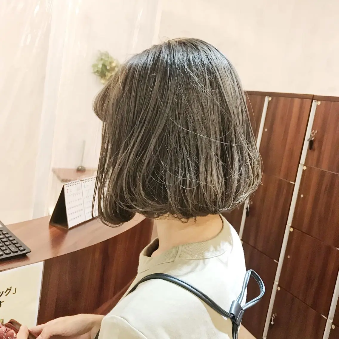 ミディアム ヘアカラー トリートメント 所渉/韓国レイヤー /ウルフカットのヘアスタイル
