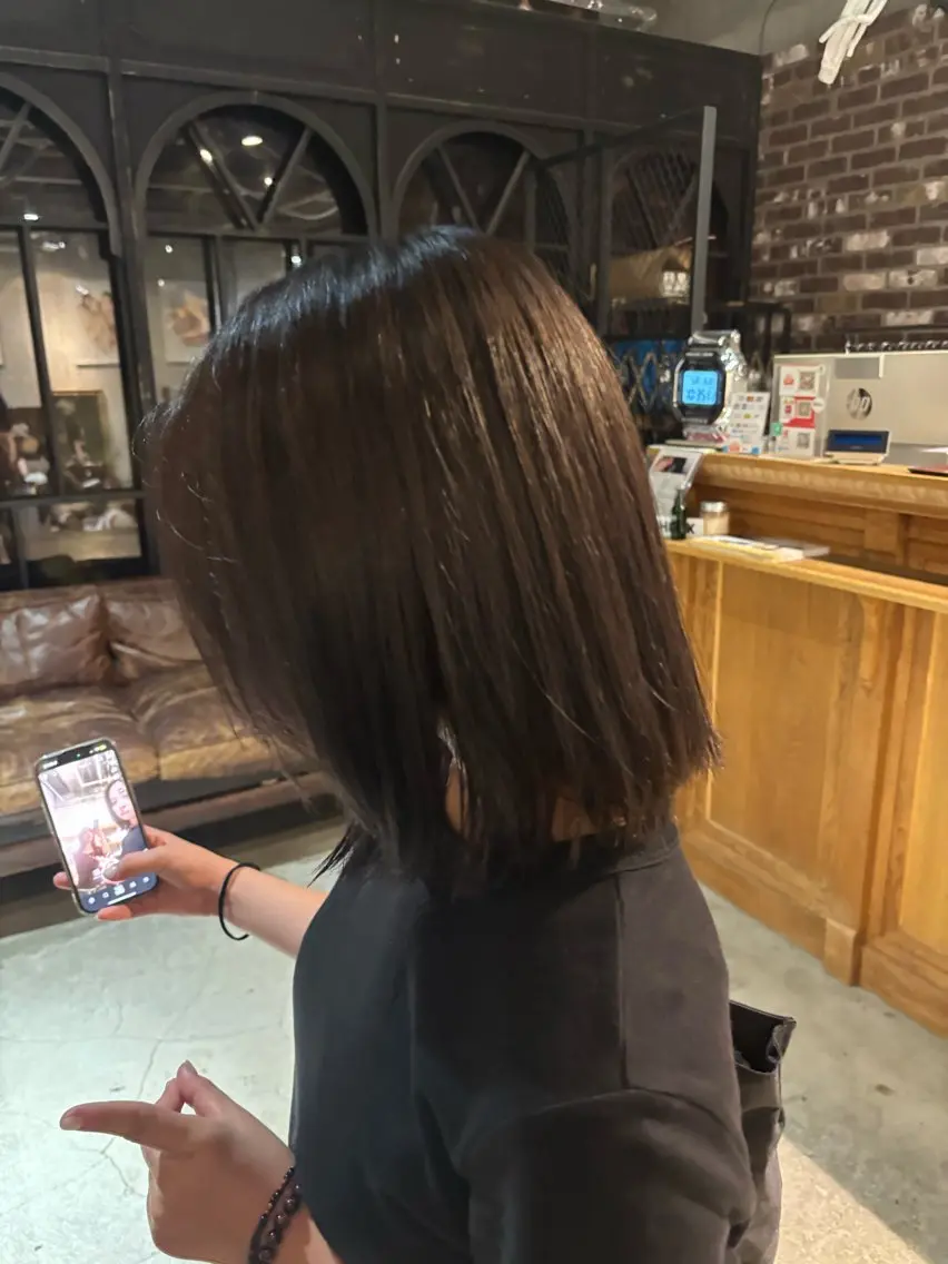 カラー NORA rinkaのヘアスタイル