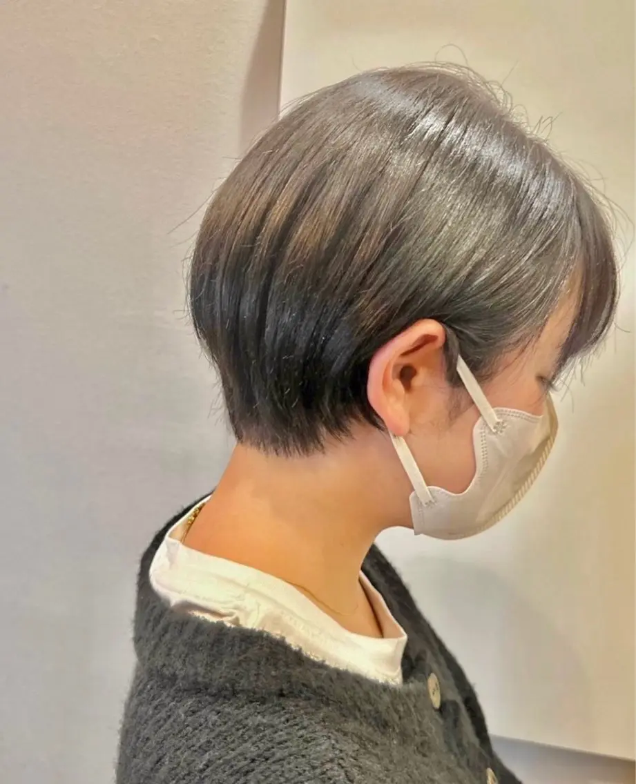 ショート ショートボブ ボブ ショートヘア 前田 加奈子のヘアスタイル