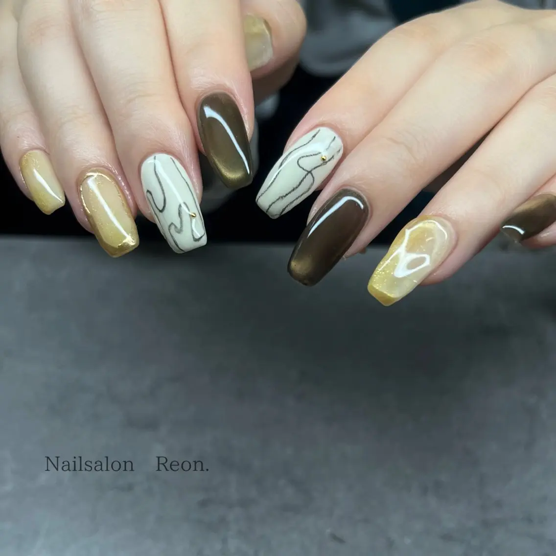 ネイル ハンドネイル Nailsalon Reon.のネイルデザイン