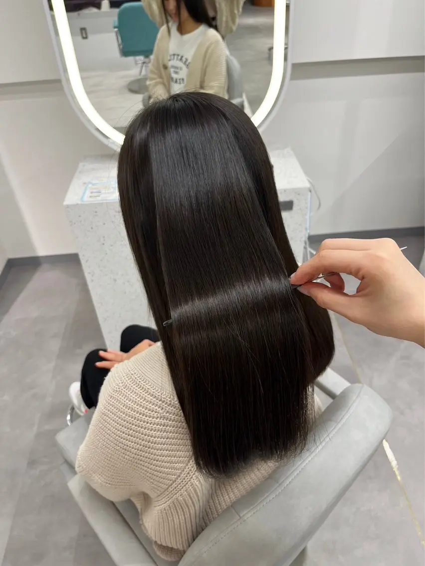 ロング トリートメント 吉田 勇大のヘアスタイル