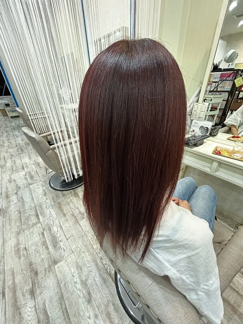 ミディアム カラー 小黒 康平のヘアスタイル