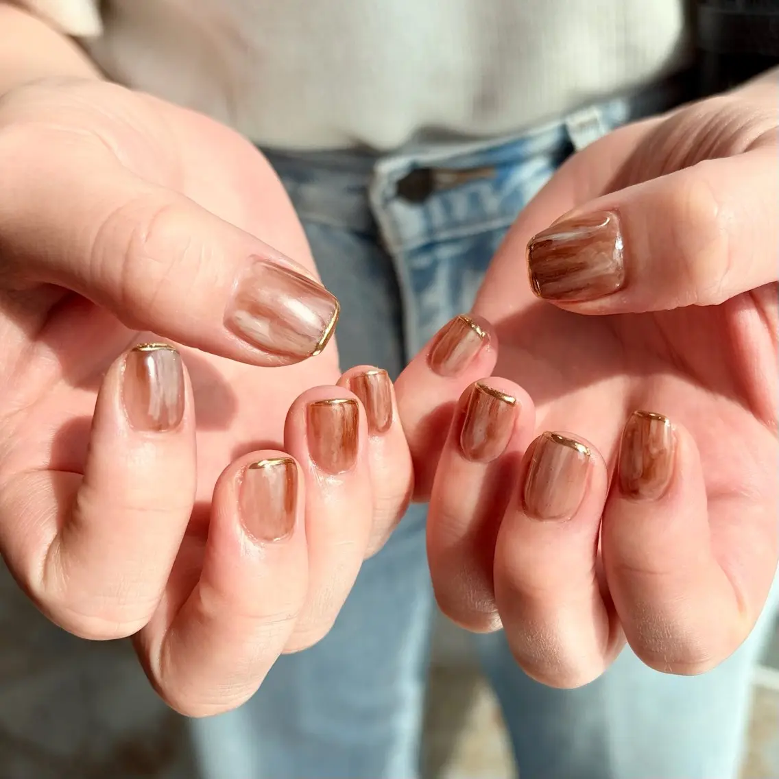 ネイル ミチ💖下北沢 icebbleuのネイルデザイン